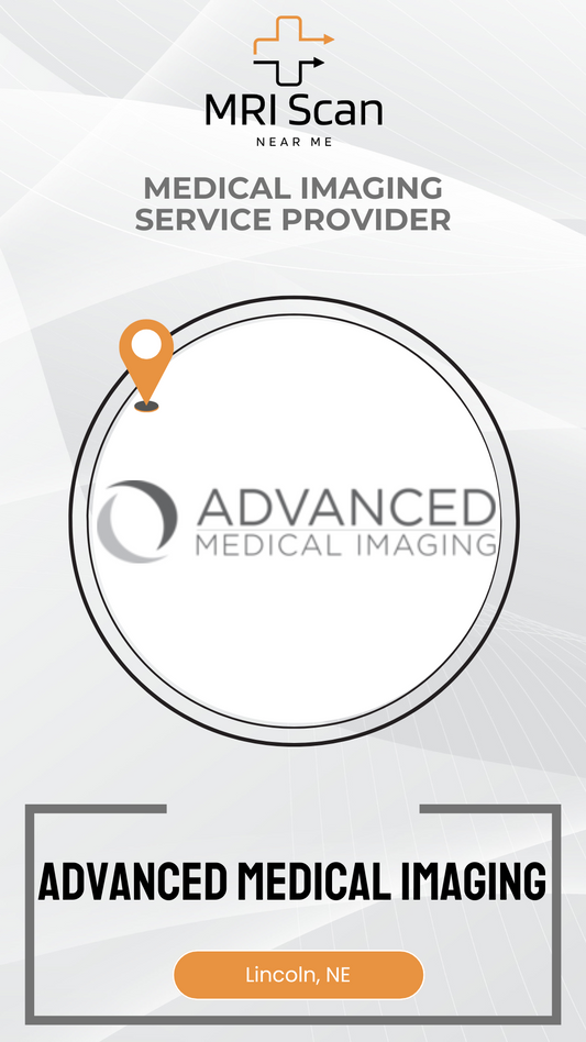 Advertisement for Advanced Medical Imaging with their logo and contact information.
