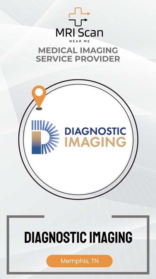 Advertisement for MRI Scan Diagnostic Imaging service provider in Memphis, TN.