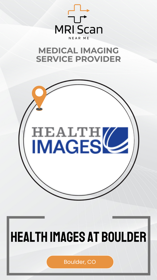 Advertisement for Health Images at Boulder, CO, a medical imaging service provider.