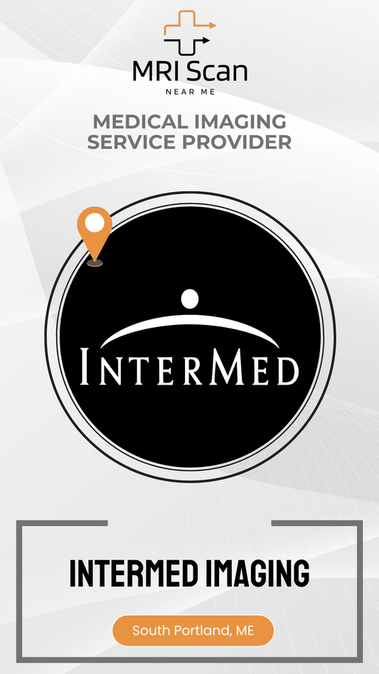 InterMed Imaging logo with MRI Scan branding on a white background
